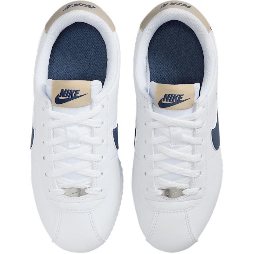 Детские кроссовки Cortez с износостойкими амортизаторами Nike, белый — фото 4