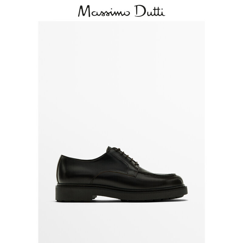 

Кроссовки мужские Massimo Dutti на шнуровке, коричневый