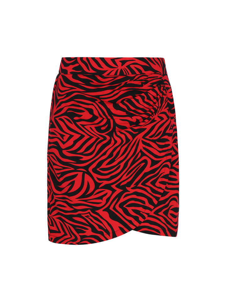 

Мини-юбка myMo ROCKS, цвет black red