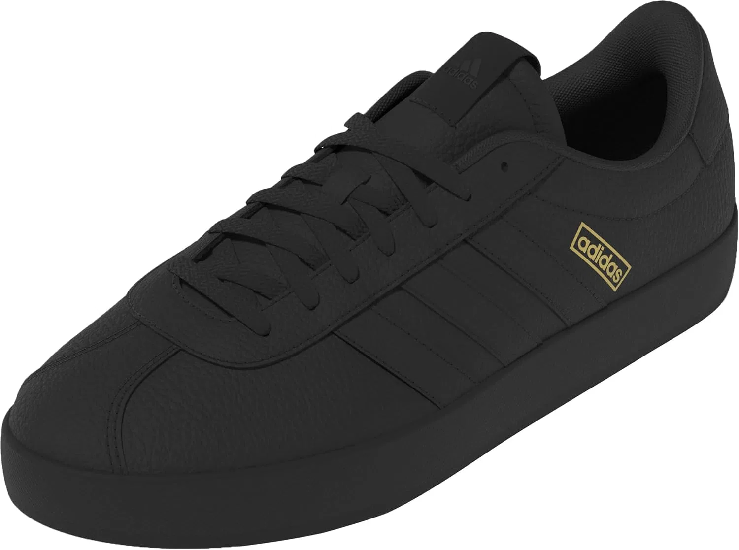 Кроссовки adidas VL Court 3.0 Carbon Black, Goldmet — фото 2