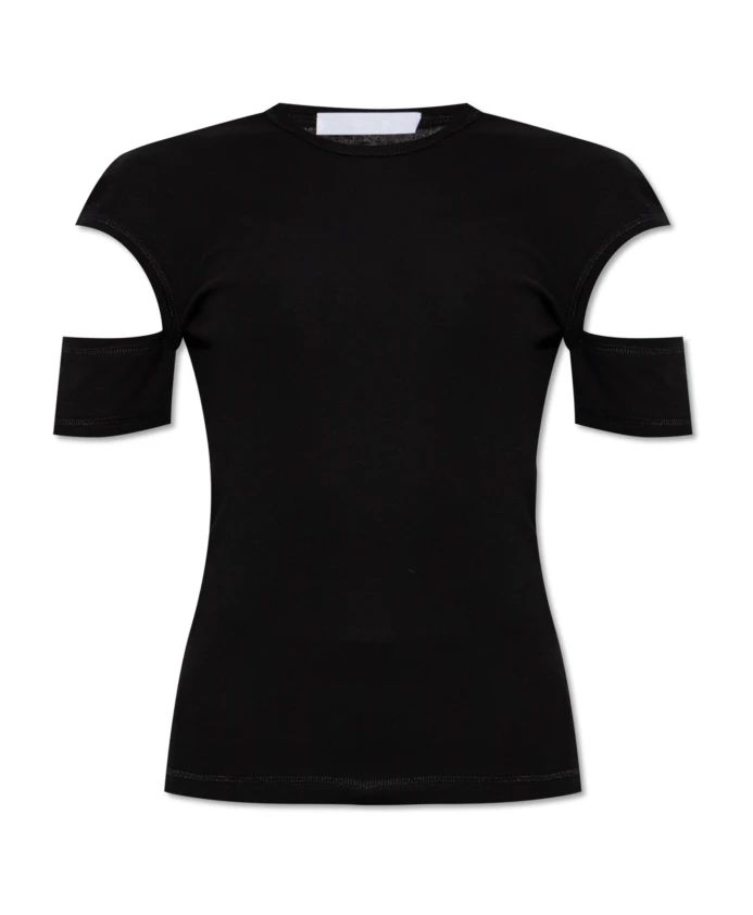 

Топ с вышитым логотипом Helmut Lang, черный
