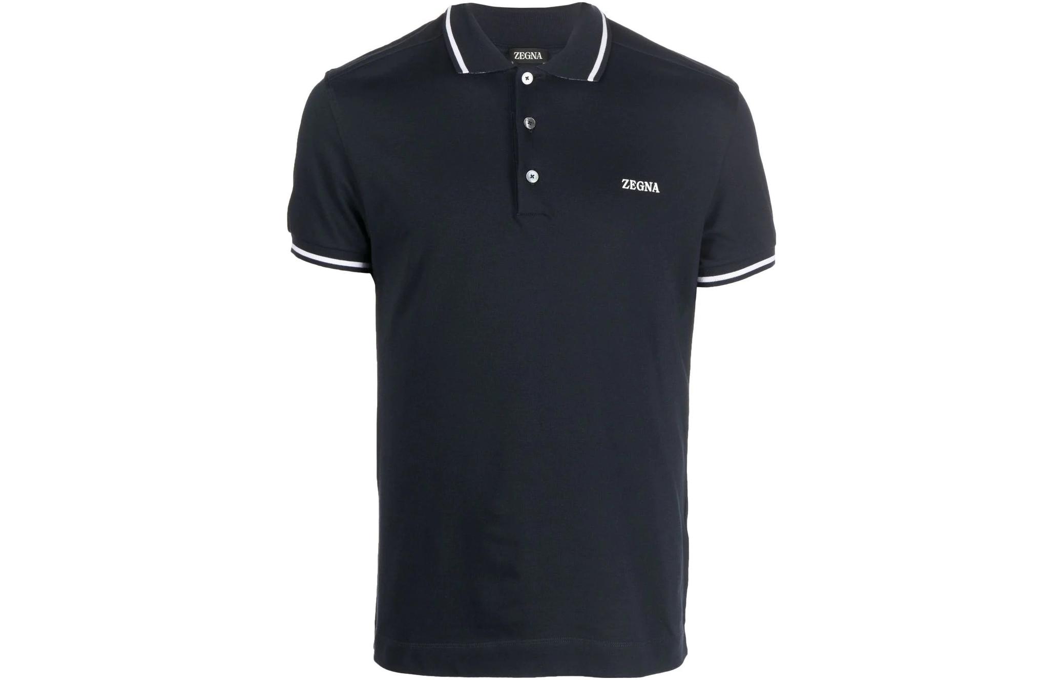 

Ermenegildo Zegna Zegna FW22 Поло Мужской Marine Blue, Синий, Ermenegildo Zegna Zegna FW22 Поло Мужской Marine Blue