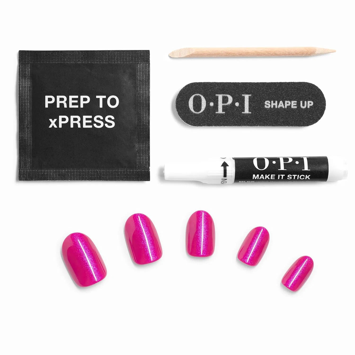 Накладные ногти OPI xPRESS/ON «Lollypoppin' Bubblegum» (розовые) Opi — фото 4