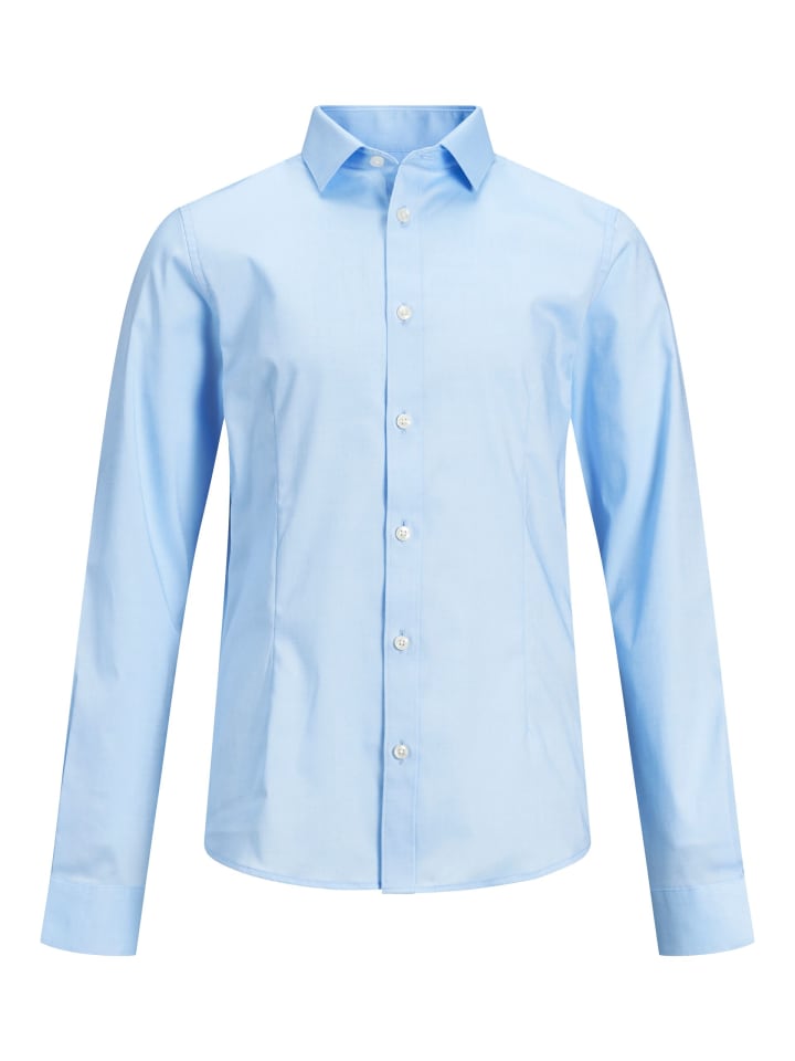 

Рубашка JACK & JONES Junior, кашемировый синий