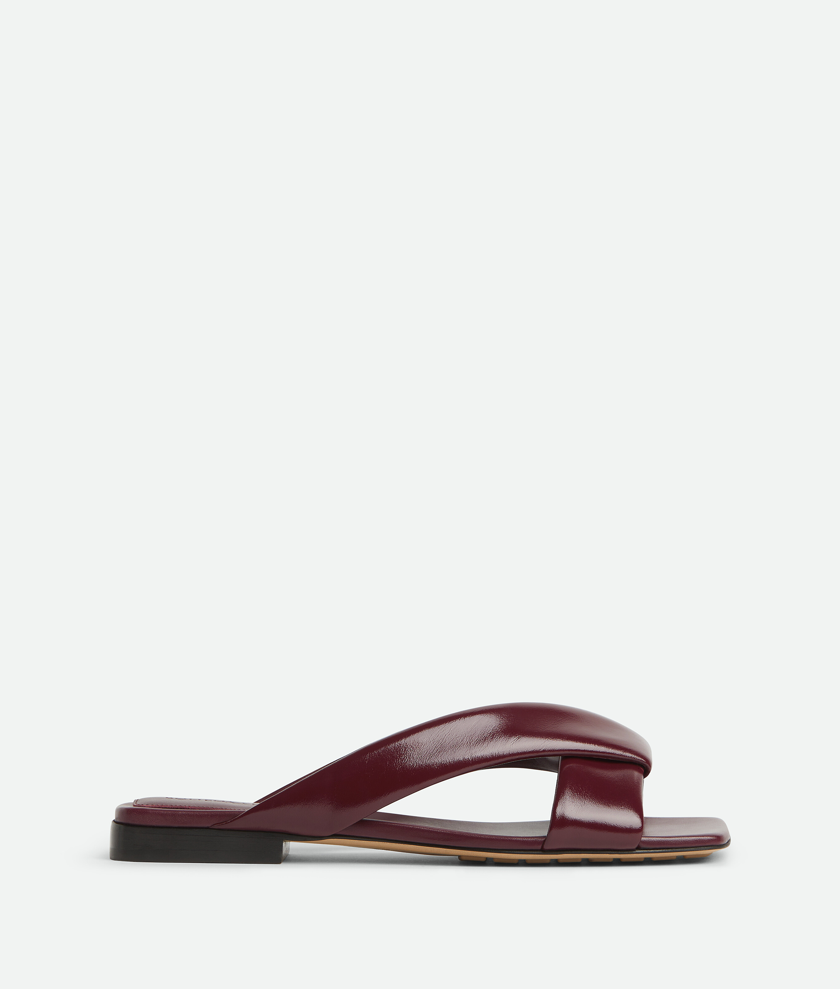 Riva flat mule BOTTEGA VENETA, бароло