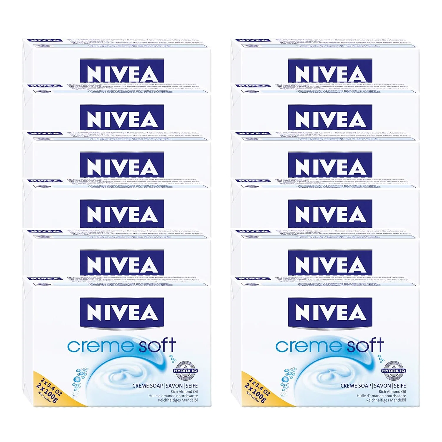 Крем-мыло «Creme Soft» от NIVEA, 12 x 100 г Nivea