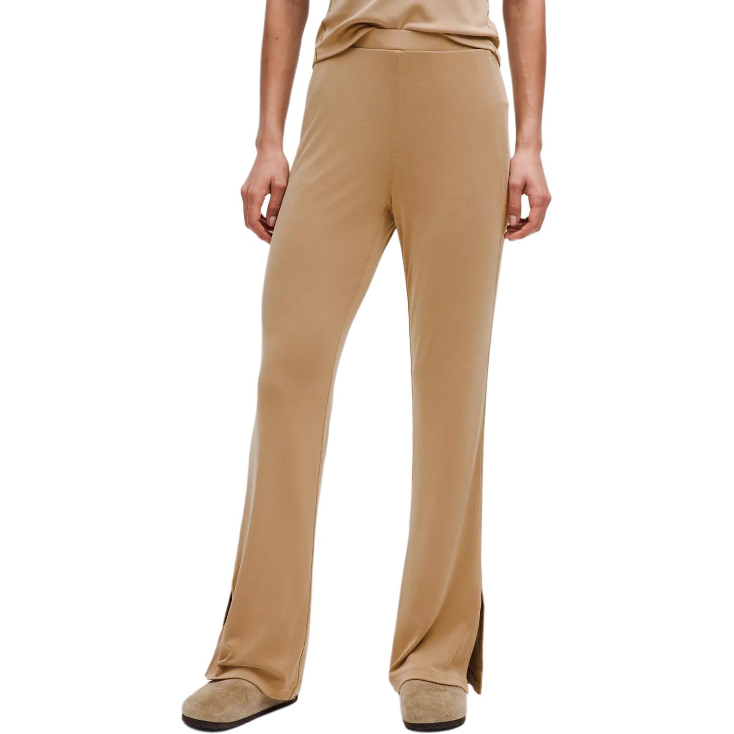 

Женские повседневные брюки Softstreme Drapey Lululemon, Filbert Tan/Filt