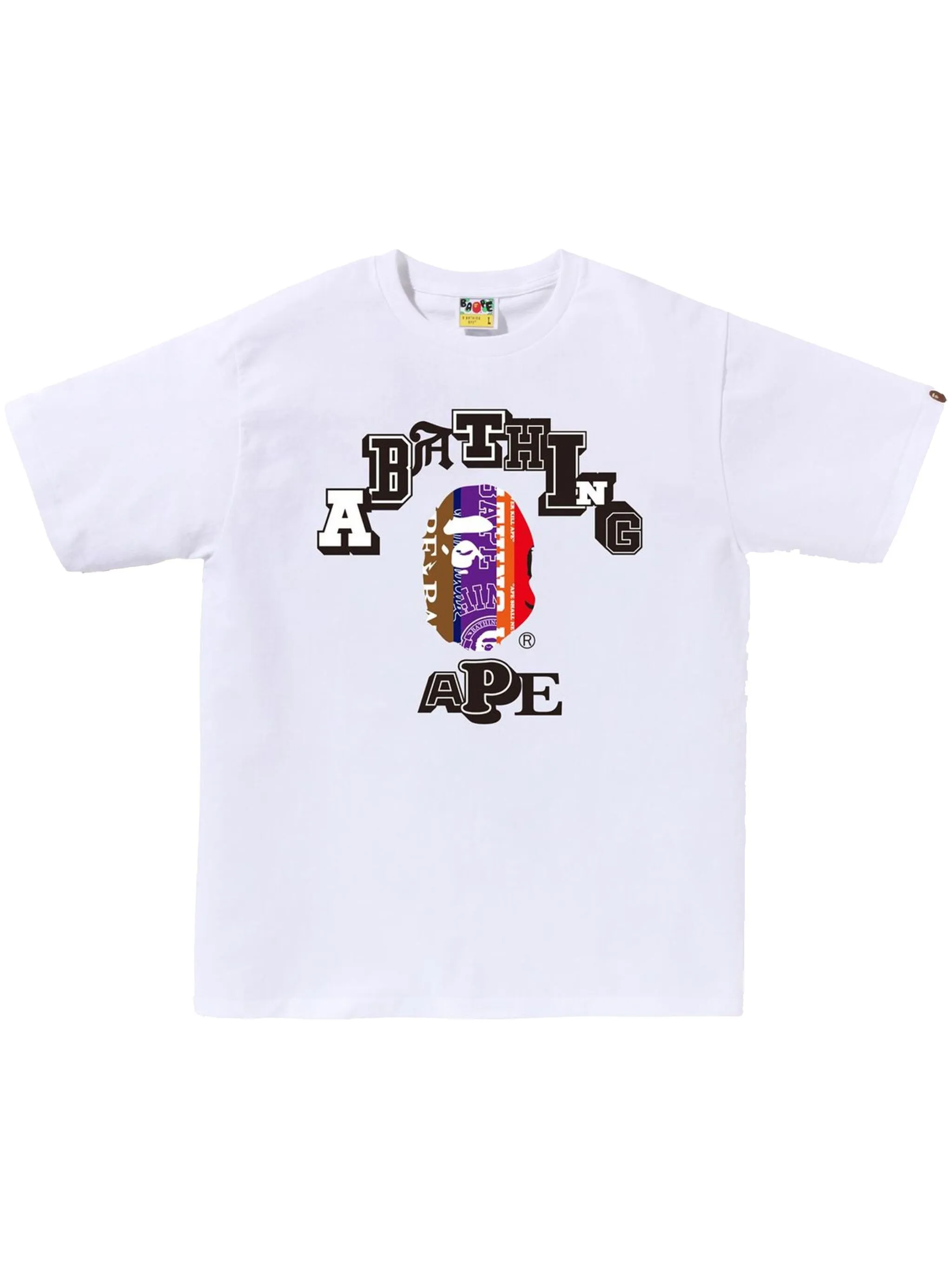 

Футболка с логотипом A Bathing Ape, белый
