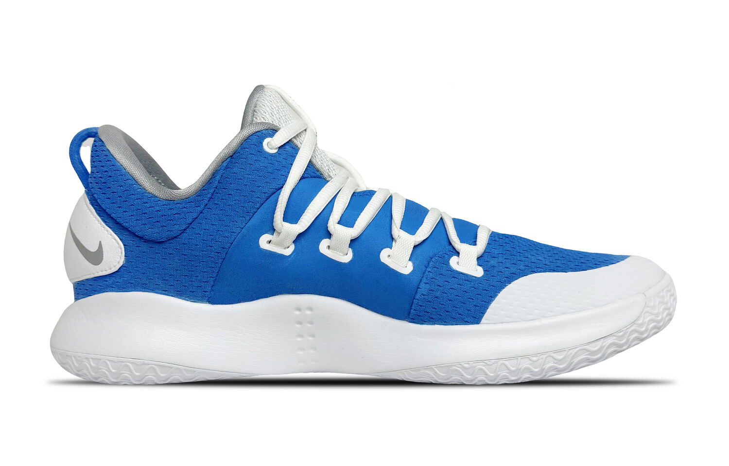

Баскетбольные кроссовки Hyperdunk X мужские с низким верхом белого/синего цвета Nike