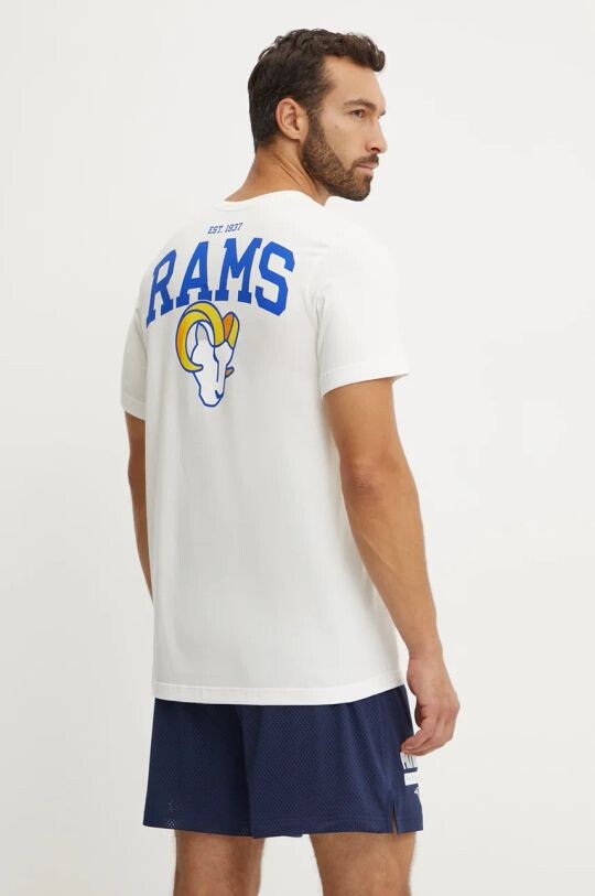 

Хлопковая футболка Los Angeles Rams Nike, бежевый