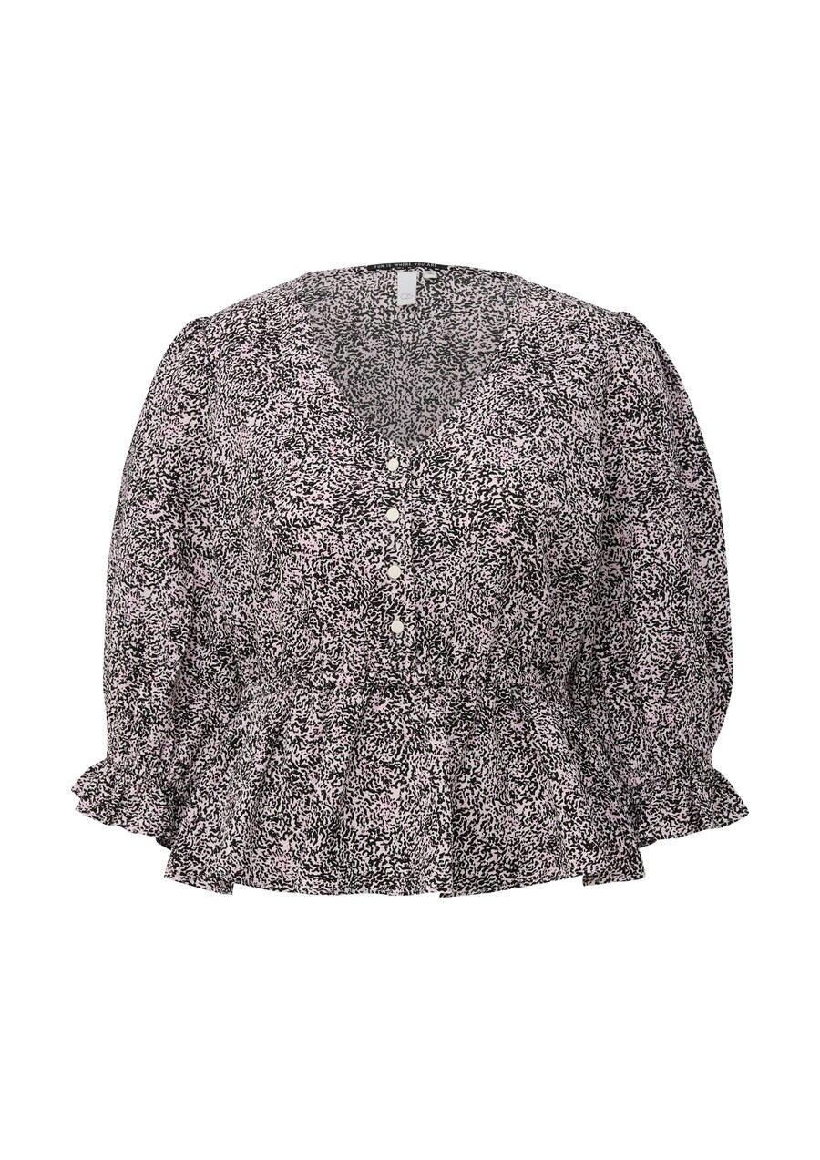 

Блузка с коротким рукавом QS Blouse, розовый