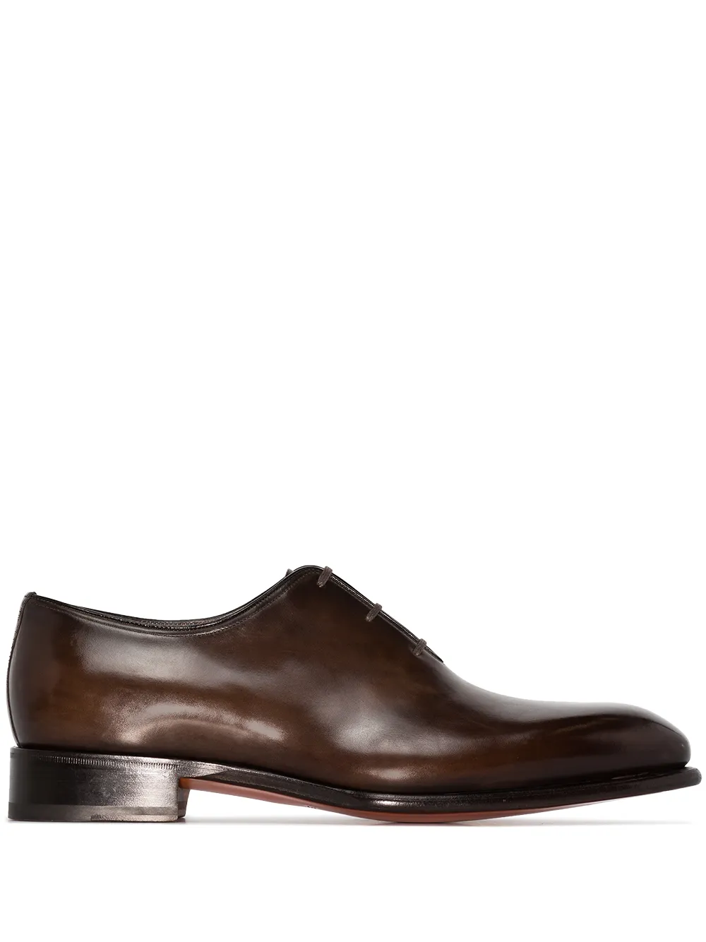 

Туфли на шнуровке Santoni, коричневый
