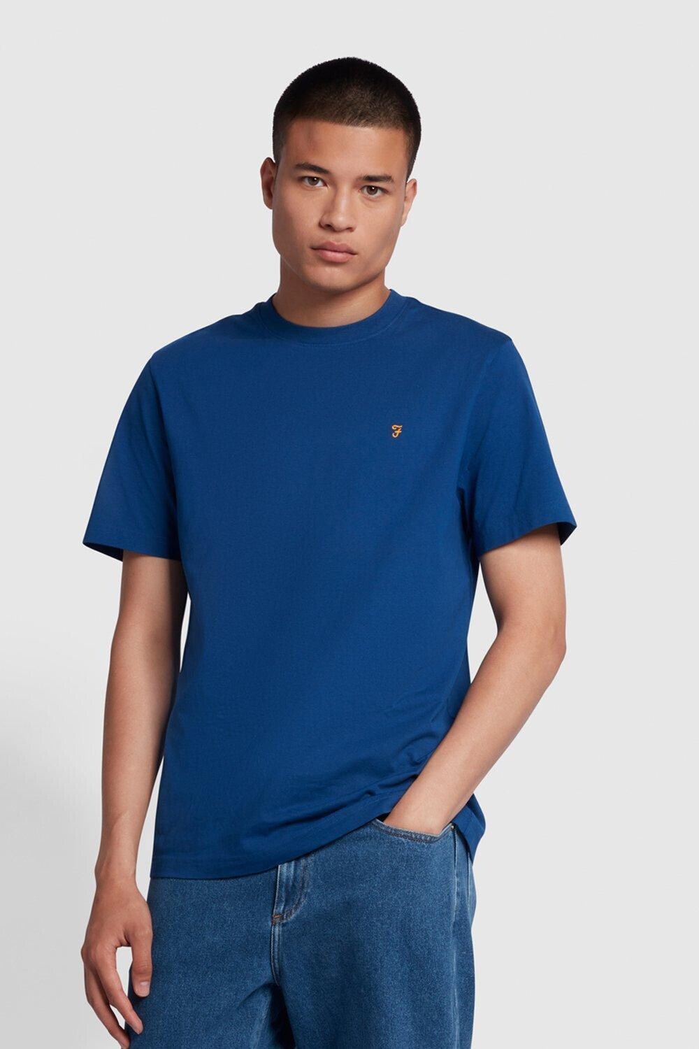 

Синяя футболка с короткими рукавами Danny Reg Debenhams, синий