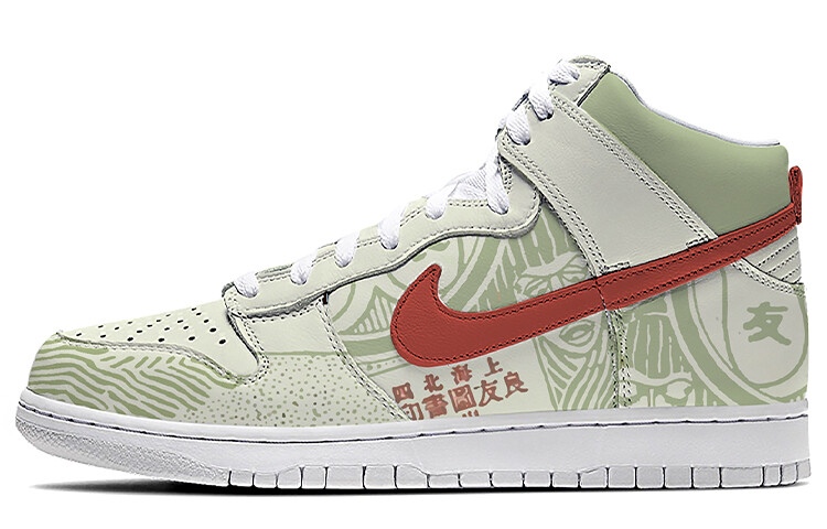 

Кроссовки Nike Dunk Skateboard Shoes Men Low-Top Avocado Green