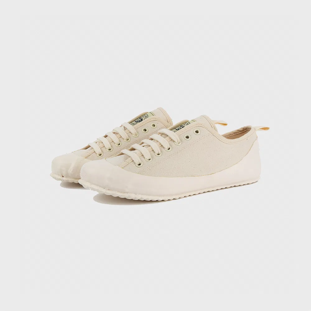 Мужские бежевые низкие кеды Marine Type2 Lace Up от North Sea Clothing