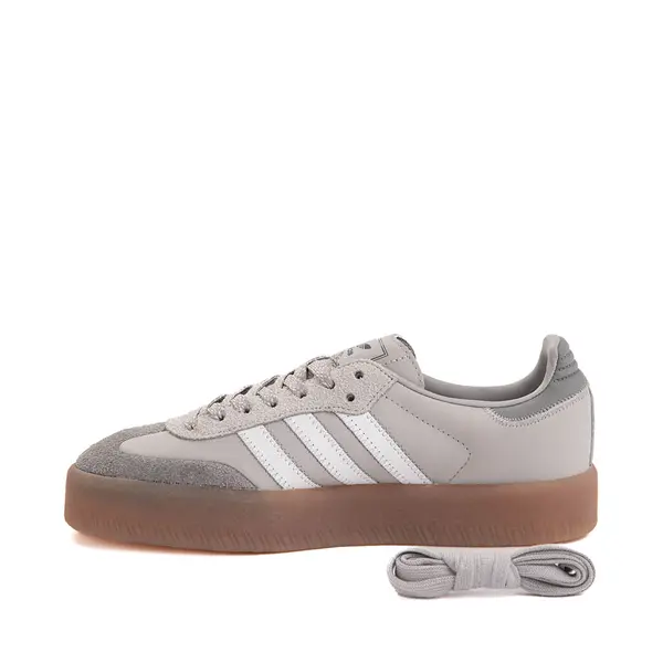 Кроссовки Womens adidas Sambae Athletic Shoe, цвет Grey/White/Grey