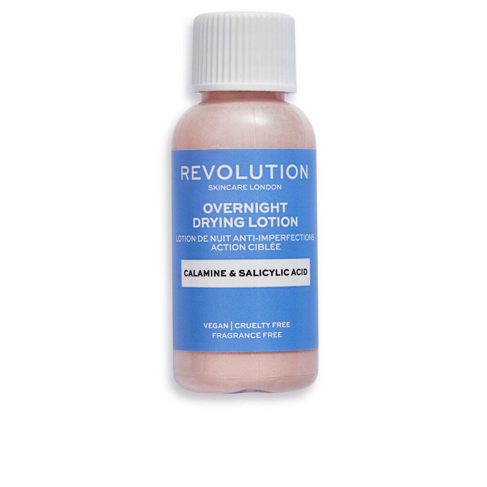 

Крем против пятен на коже Overnight targeted blemish lotion calamine & salicylic acid Revolution skincare, 30 мл