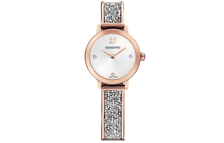 

Космическая коллекция камней наручные часы кварцевый механизм ремешок из нержавеющей стали белый циферблат женские часы 5376092 Swarovski