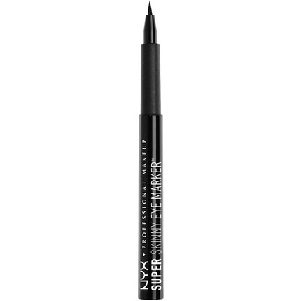 

Супертонкий маркер для глаз, угольно-черный, Nyx Professional Makeup