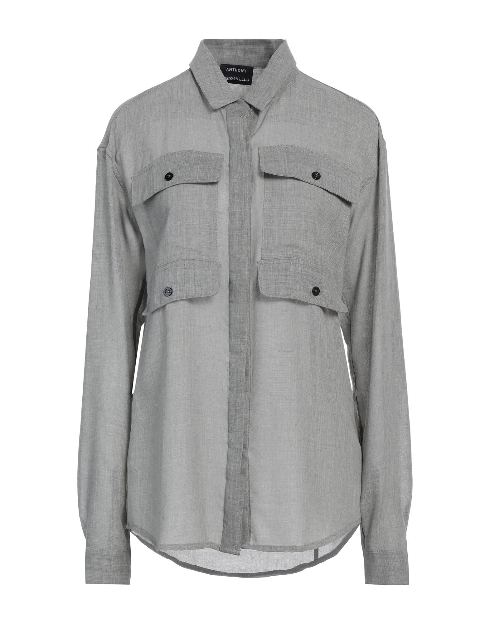 

Рубашка Anthony Vaccarello, серый