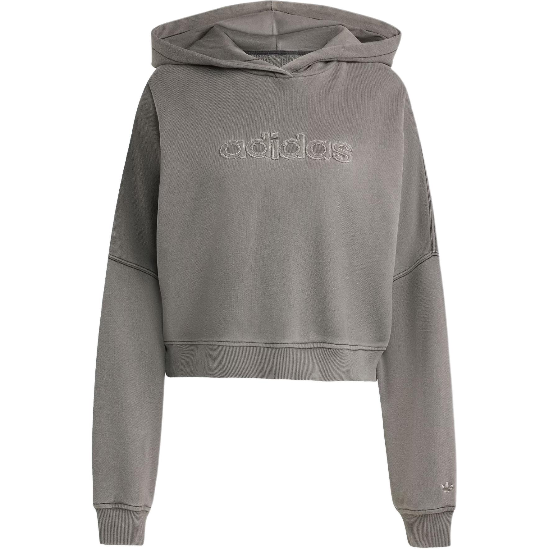 

Свитшот Washed FW25 женская Adidas Originals, графит