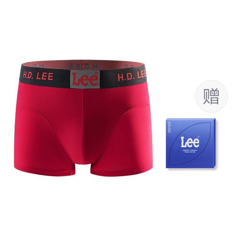 

Классические 101 Underpants мужские боксеры 1 упаковка Lee, красный