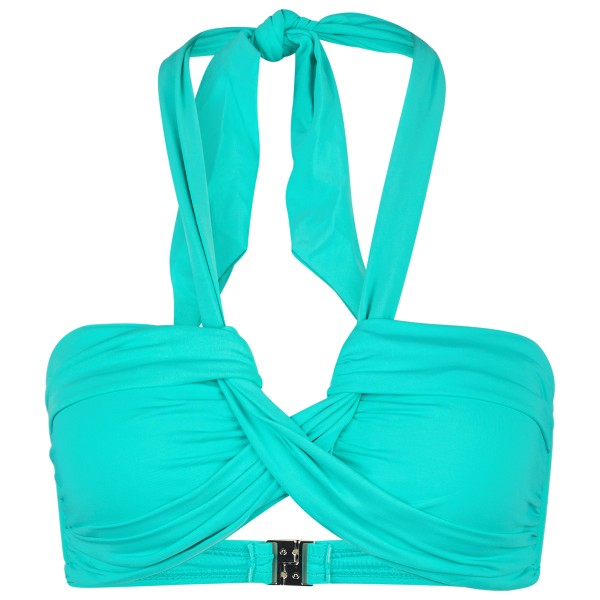 

Женский коллективный бикини-топ бандо с бретелькой через шею Seafolly, Aquaticblu
