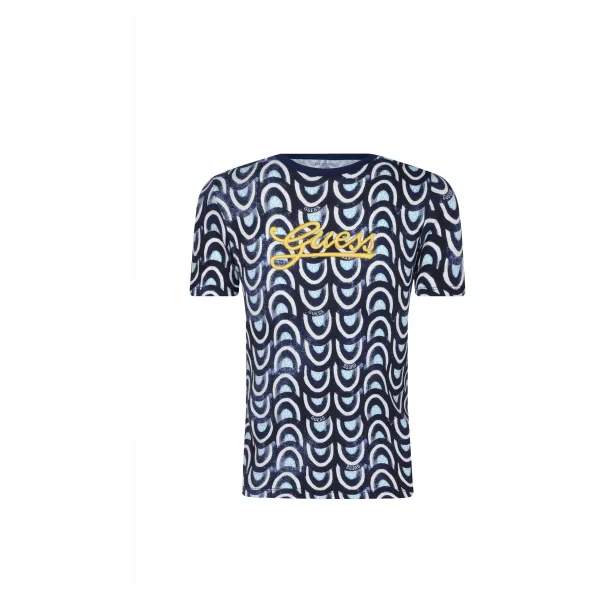 

Футболка стандартного кроя Guess, синий