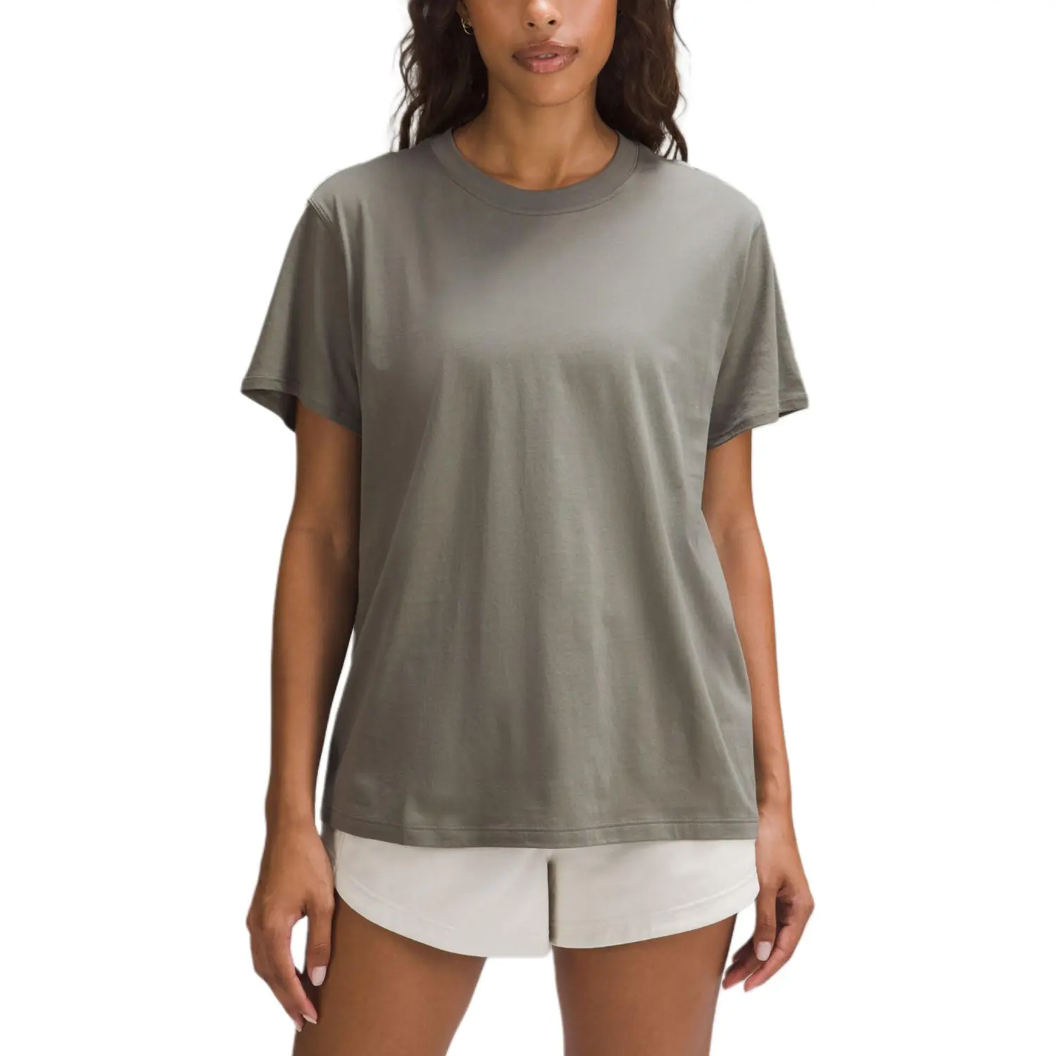 

Lululemon Футболка All Yours женская зеленый серый