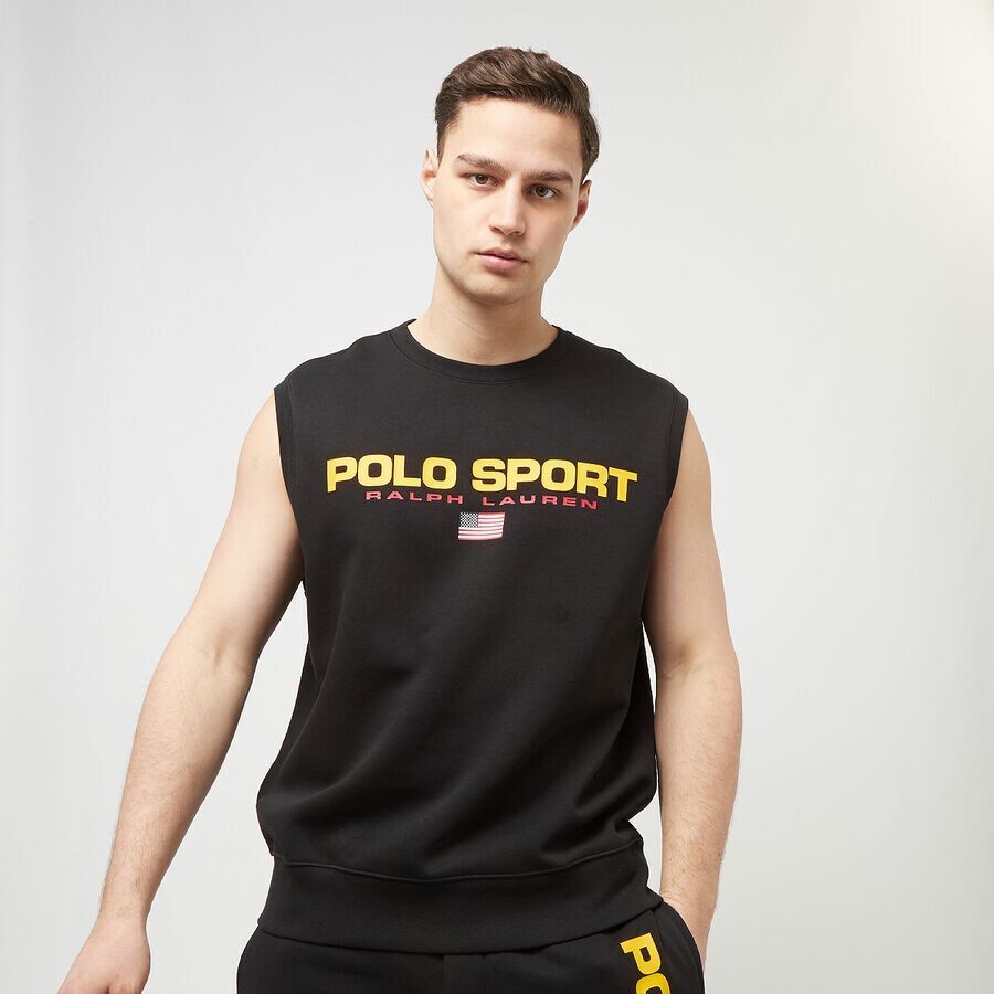 

Толстовка без рукавов Polo Sport Ralph Lauren, цвет black