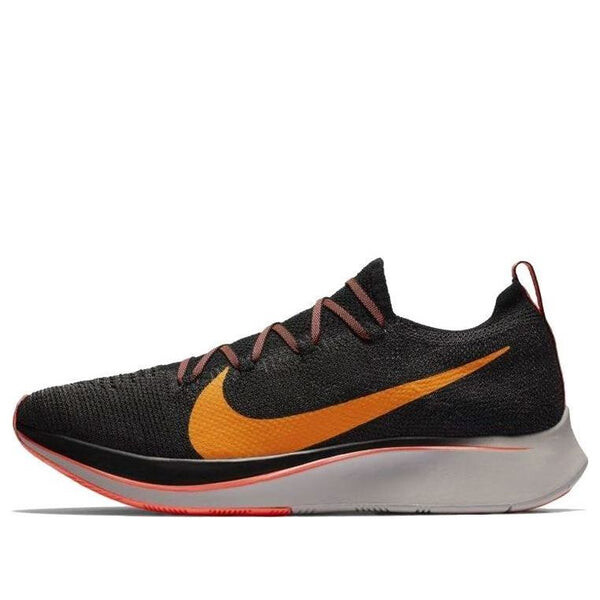 

Кроссовки zoom fly flyknit Nike, черный
