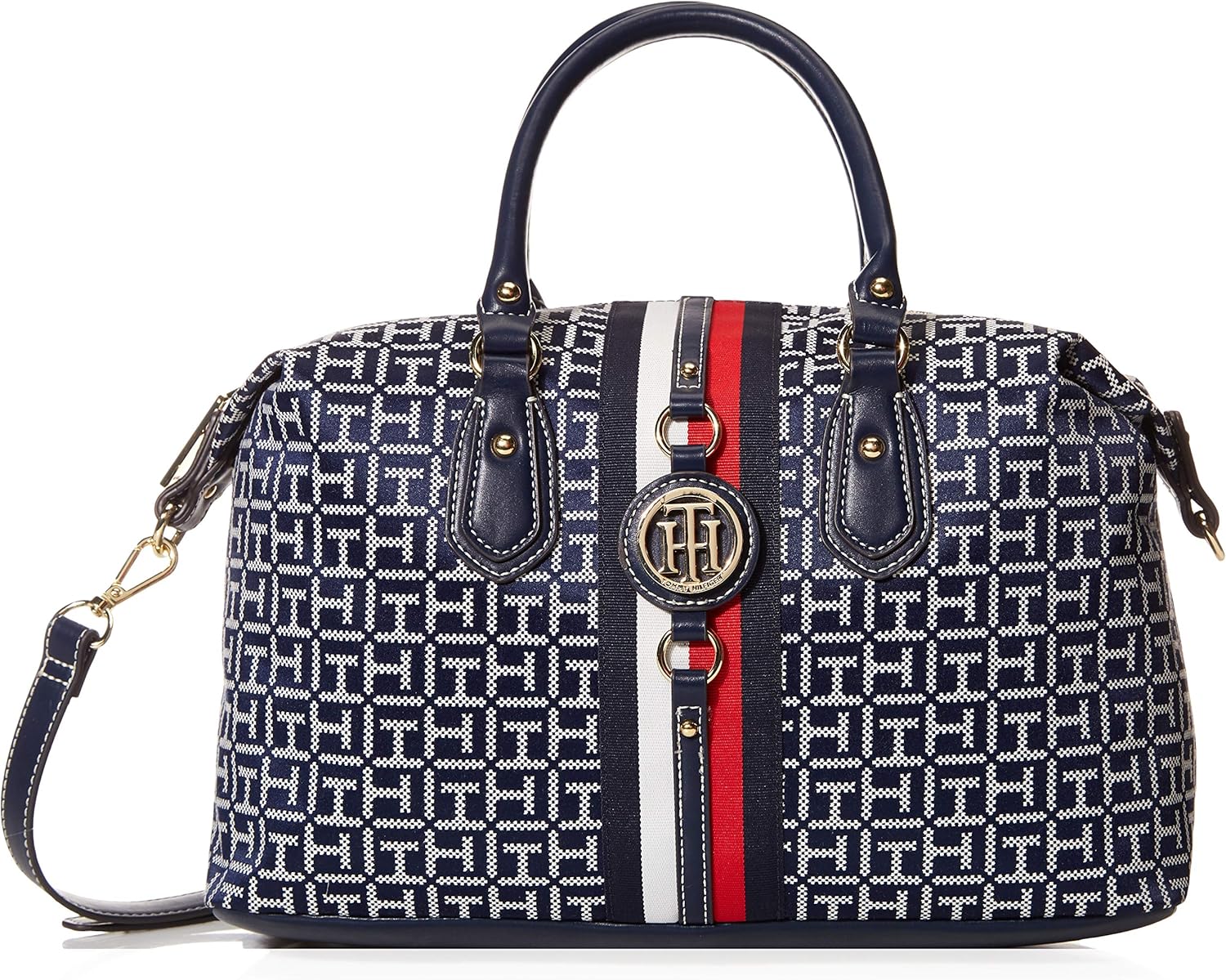 

Женская сумка-сэтчел Tommy Hilfiger Jaden, Navy/White