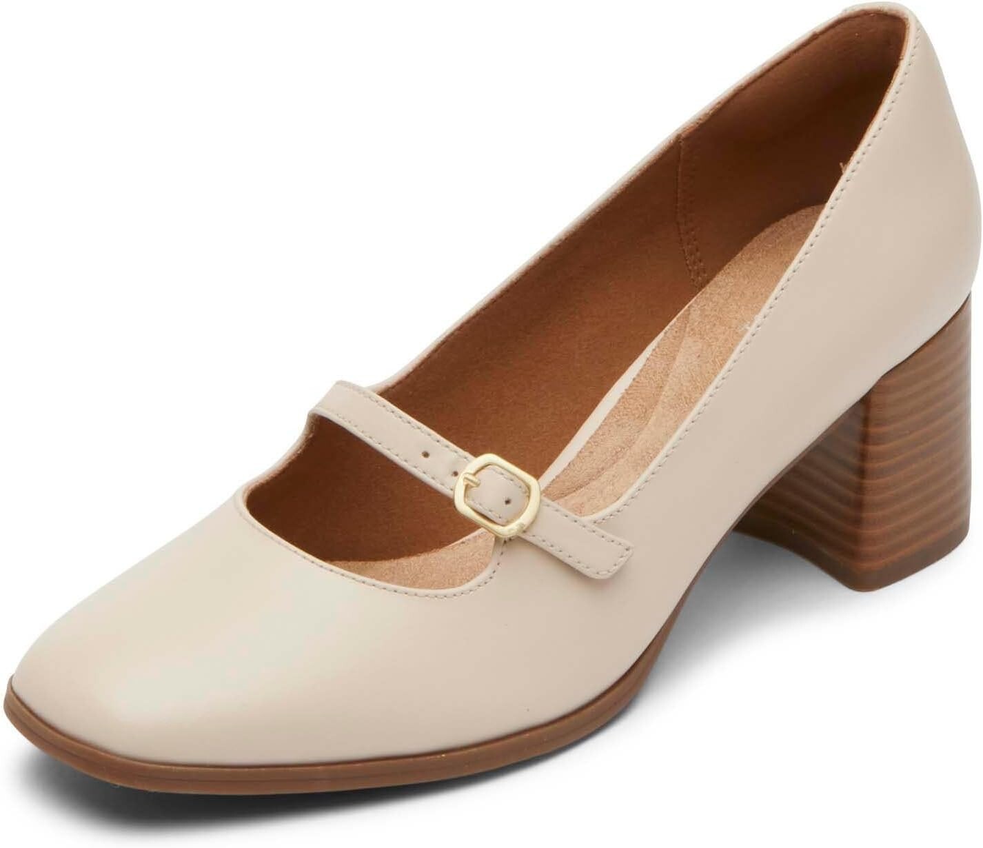 

Туфли Violetta Mary Jane Rockport, цвет Vanilla Leather