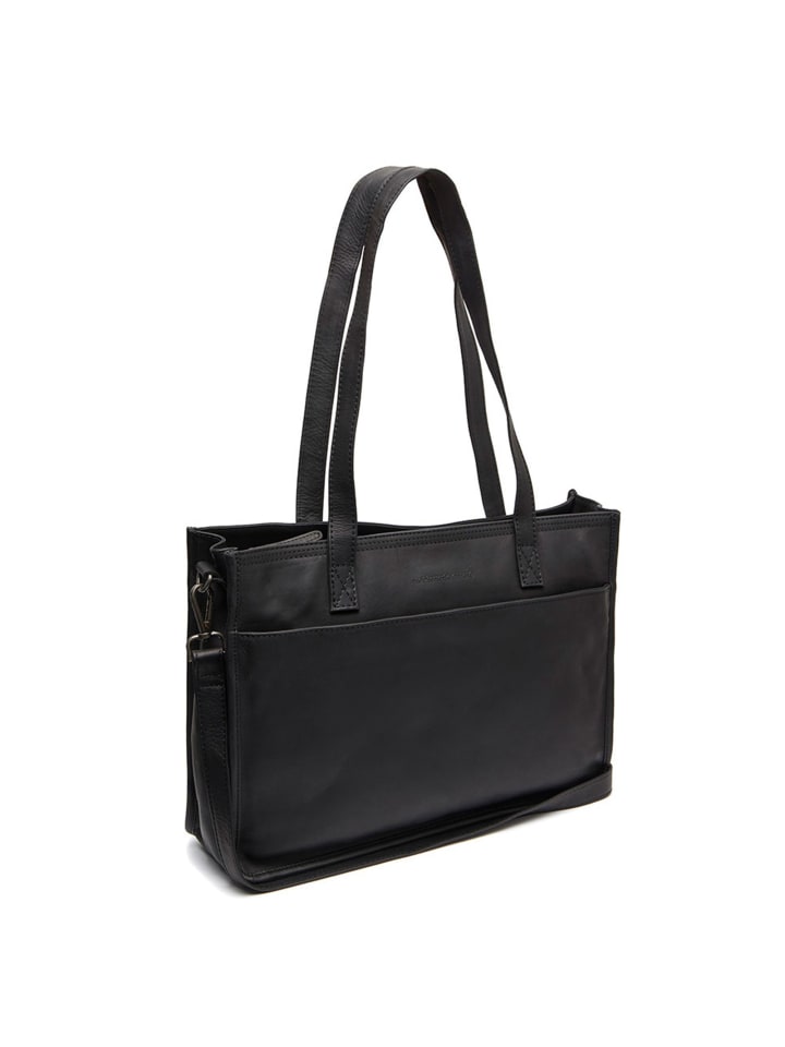 

The Chesterfield Brand Сумка-шоппер Adana, кожа, отделение для ноутбука 40 см, черная