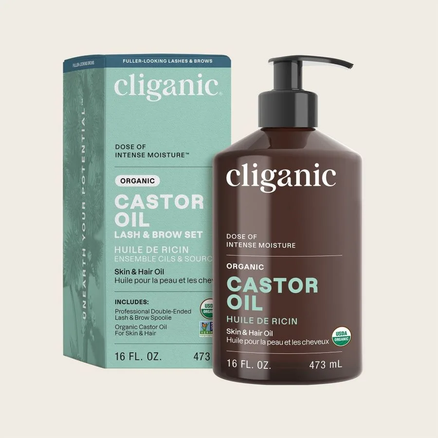 Cliganic Органическое касторовое масло - 450 мл
