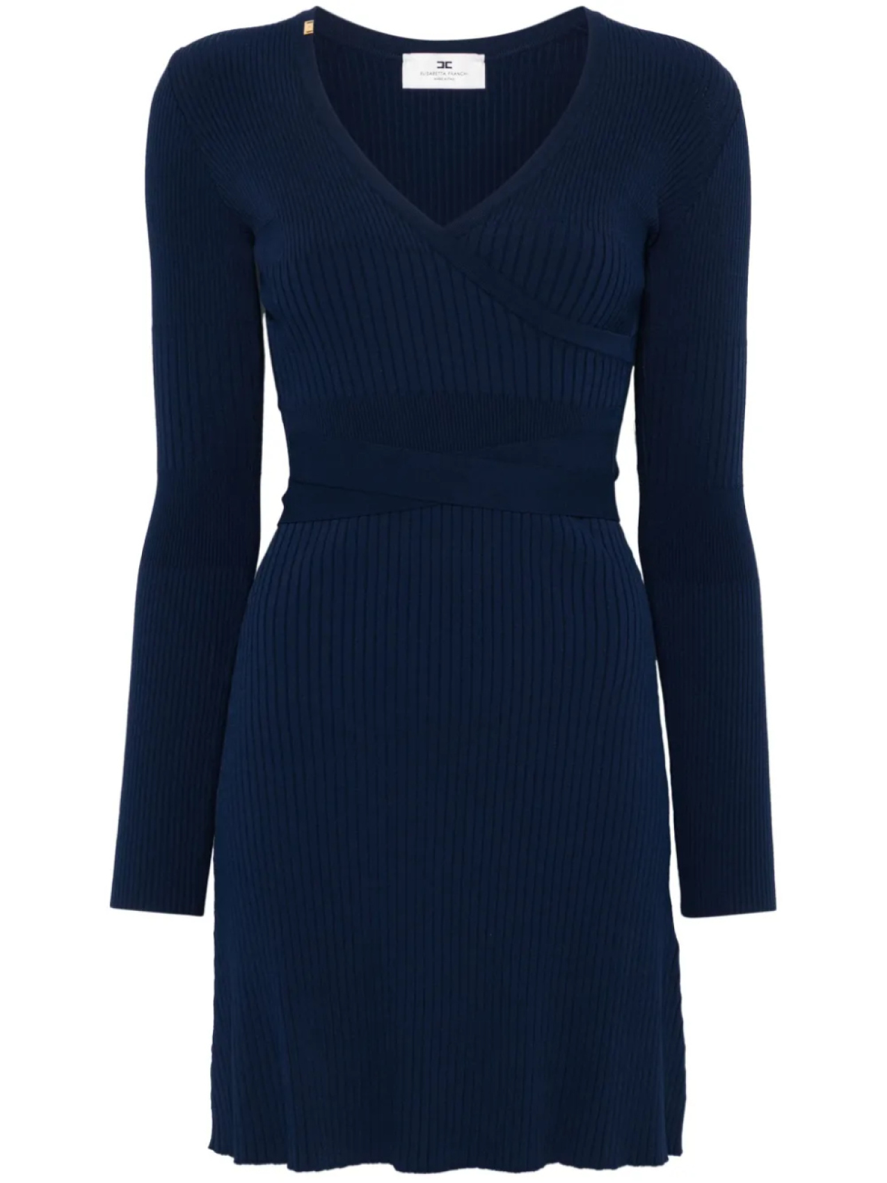 

Elisabetta Franchi трикотажное платье мини, синий