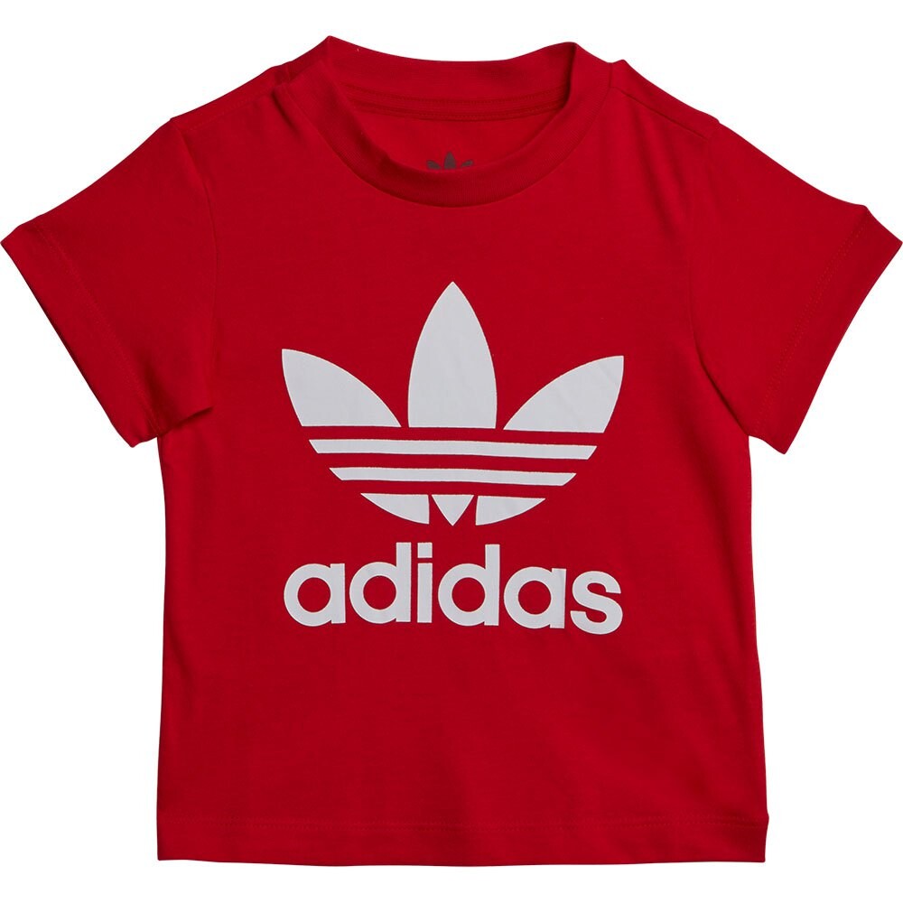 

Футболка с коротким рукавом adidas Originals Trefoil Infant, красный