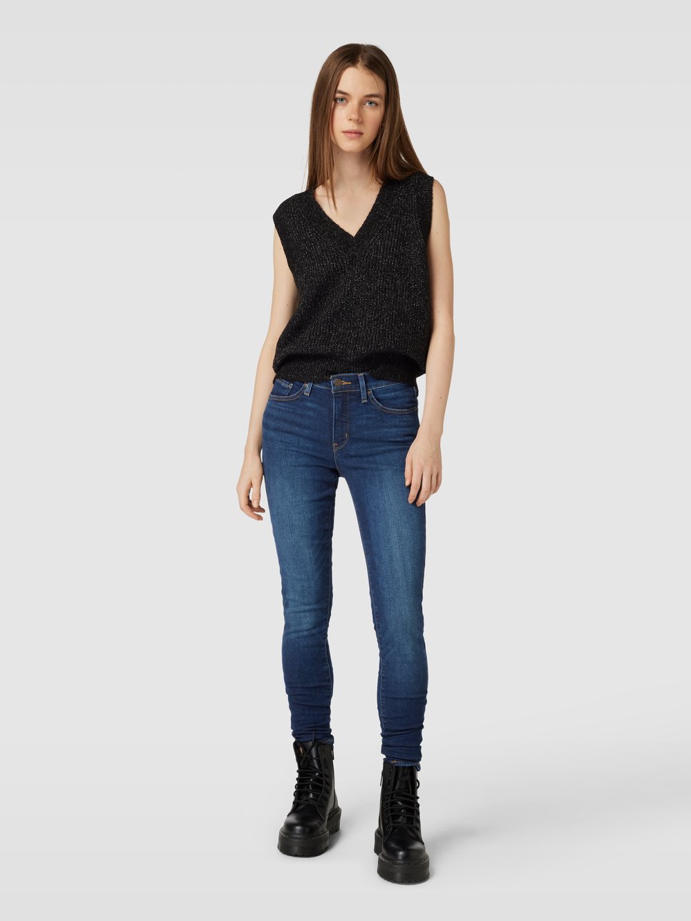 

Джинсы суперскинни с 5 карманами, облегающие фигуру Levi's 300