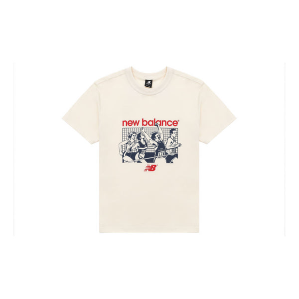 

Футболка athletics 90's graphic t-shirt 'white blue' New Balance, белый