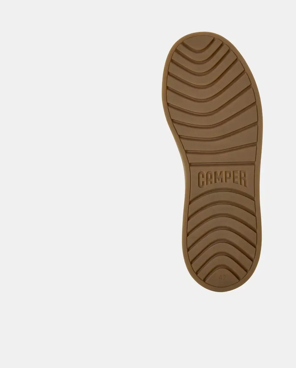 Мужские кожаные туфли Runner Twentyfive Camper, бордовый — фото 4