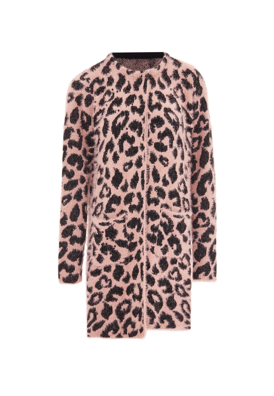 

Вязаный кардиган faina Knit Cardigan, светло-розовый