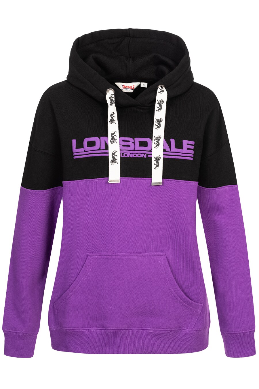 

Толстовка LONSDALE Wardie, фиолетовый