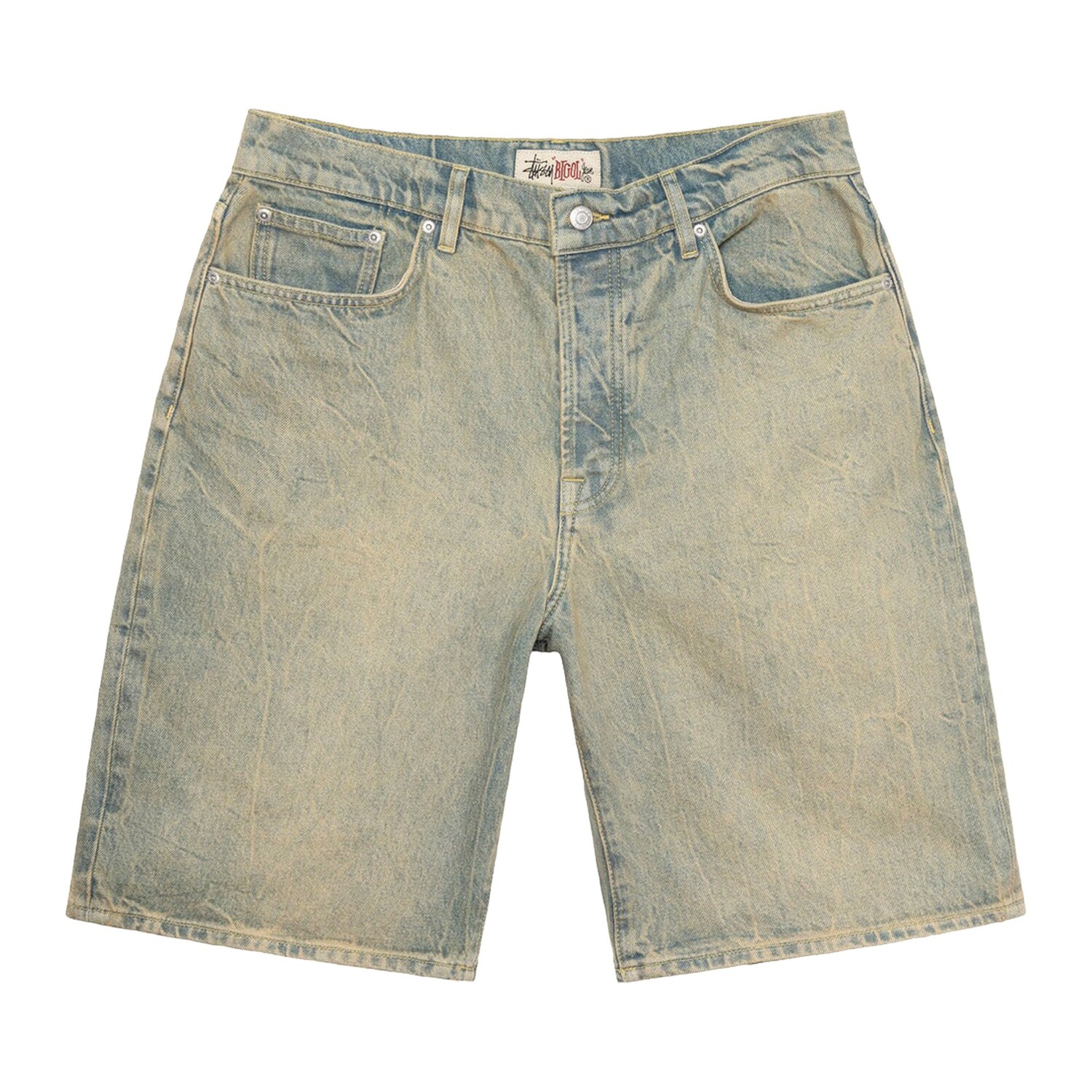 

Джинсовые шорты Stussy Sandwash Big Ol, цвет Sand Wash, Серый, Джинсовые шорты Stussy Sandwash Big Ol, цвет Sand Wash