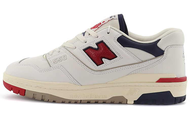 

Кроссовки New Balance NB 550 Vintage Basketball Unisex BB550A3, белый/красный/черный, Серый, Кроссовки New Balance NB 550 Vintage Basketball Unisex BB550A3, белый/красный/черный