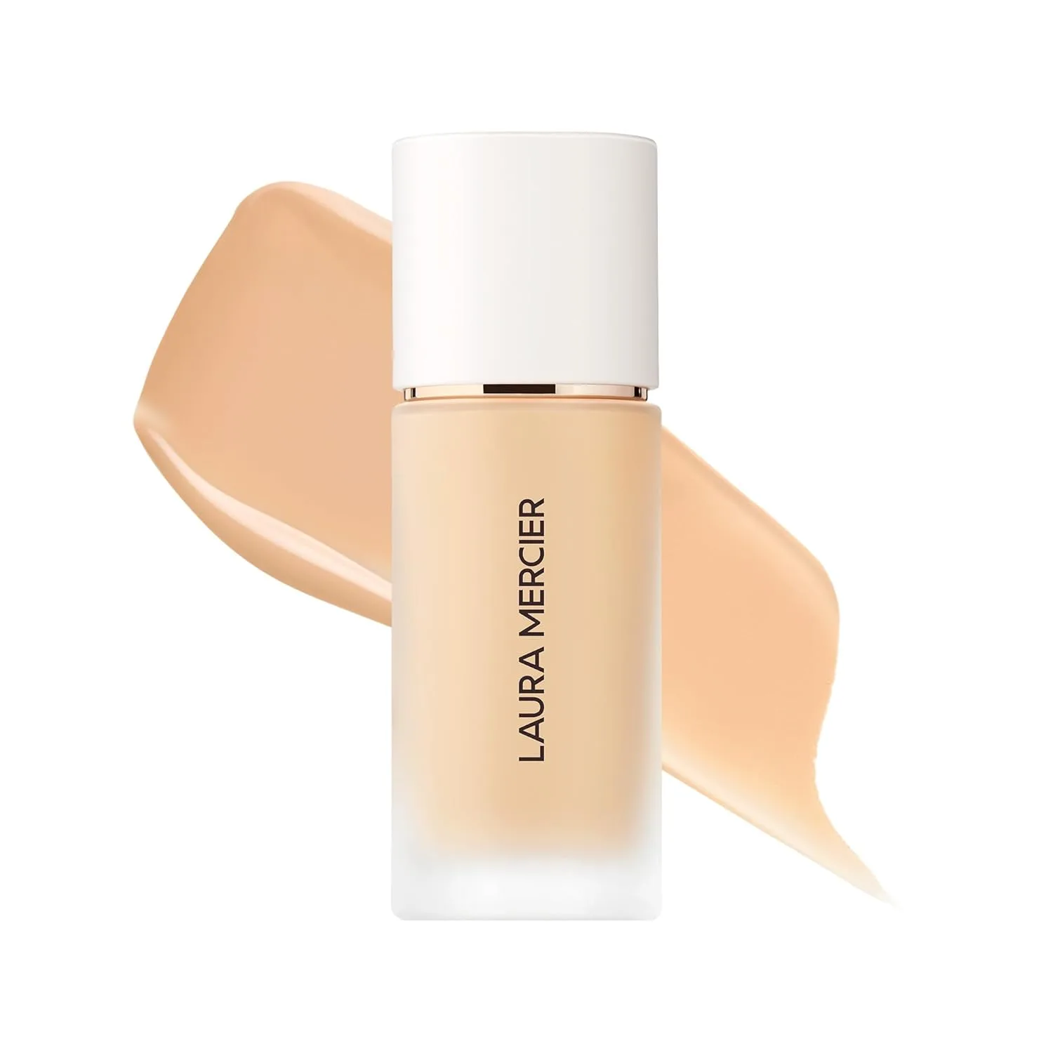 Водостойкая, невесомая тональная основа Real Flawless Weightless Perfecting Waterproof Foundation, среднее покрытие, возможность наслаивания, стойкость до 12 часов, некомедогенная, 28 г. Laura Mercier, 2W1 Macadamia - light with warm undertones...