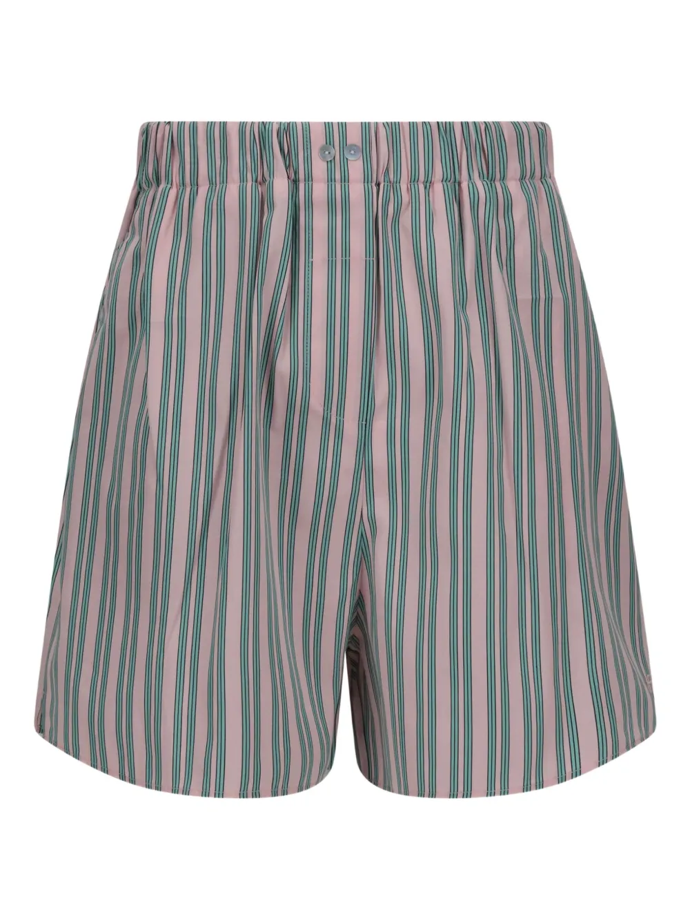 

Хлопковые шорты с резинкой на талии Forte Forte, розовый