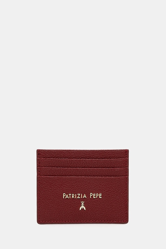

Кожаный чехол для карт Patrizia Pepe, красный