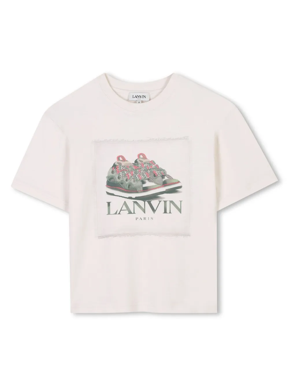 

Футболка с принтом Curb Lanvin Enfant, нейтральный