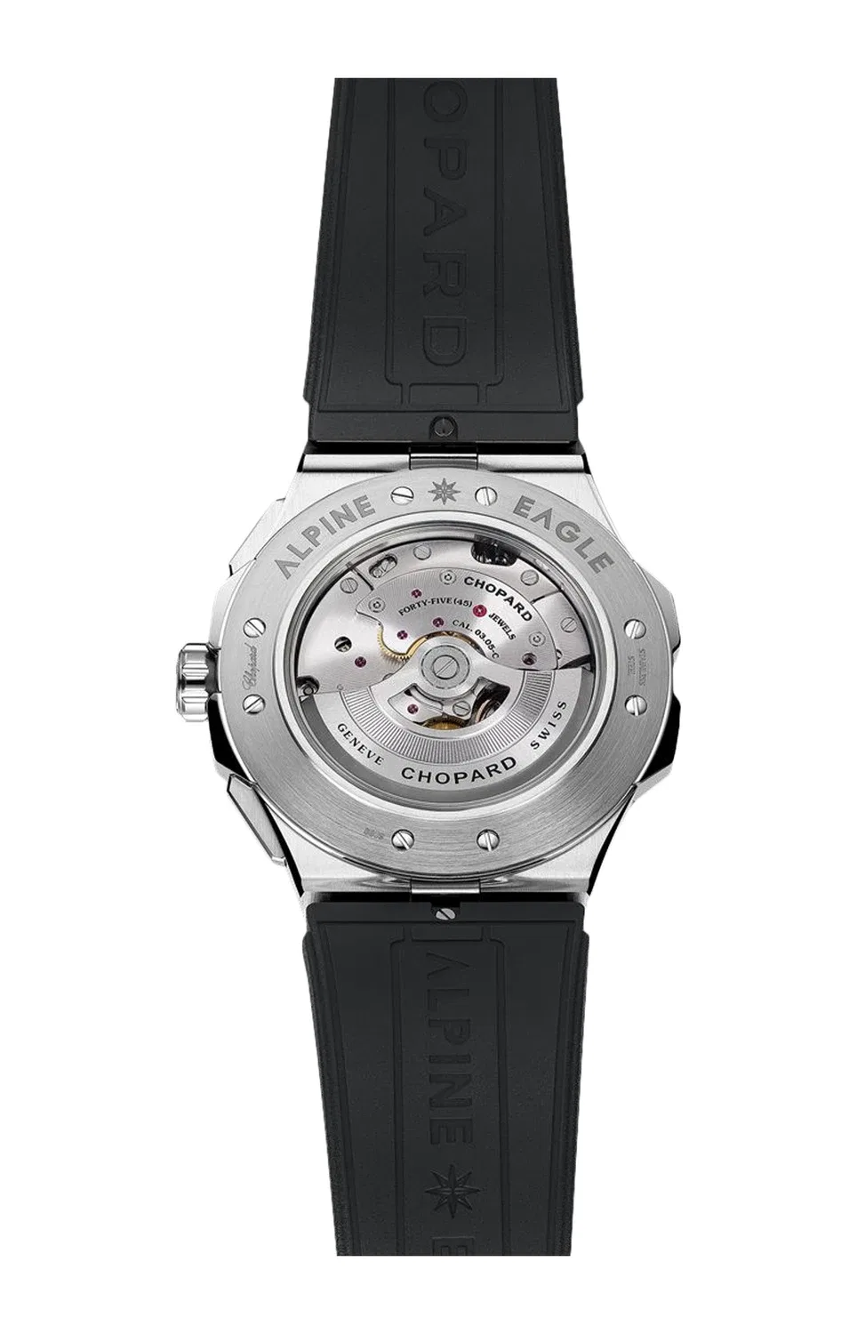 ALPINE EAGLE XL CHRONO 44 ММ, АВТОМАТИЧЕСКИЙ, CHOPARD LUCENT STEEL A223 - 298609-3004, серебряный — фото 2