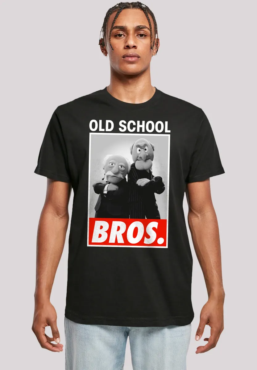 

F4NT4STIC Футболка "Disney Muppets Old School Bros.", премиум качество, черный